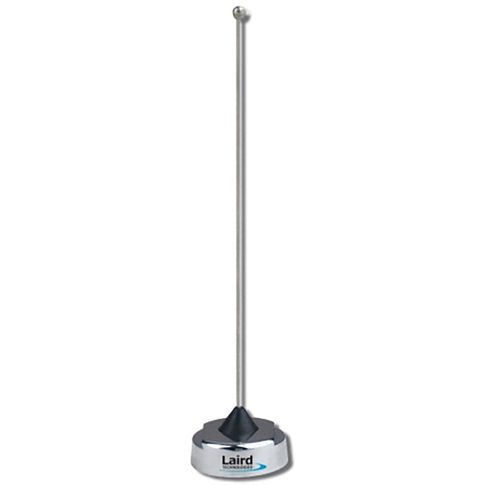 LAIRD TECHNOLOGIES QW450 1/4 WAVE UHF NMO ANTENNA - CHROME